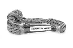 Rough Country Suspension Systems - Rough Country RS135 Recovery Winch Soft Shackle 7/16" Gray - Image 5