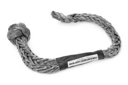 Rough Country Suspension Systems - Rough Country RS135 Recovery Winch Soft Shackle 7/16" Gray - Image 4