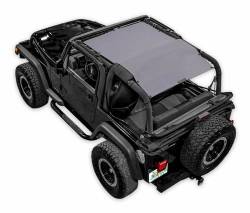 SpiderWebShade Mesh Bikini Top Grey for Jeep TJ SWS-SHDTOP-01-TJ-GRY