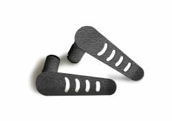 Steinjager - Steinjager Metal Style Foot Peg Kit-Texturized Black for Wrangler JL J0048054 - Image 1