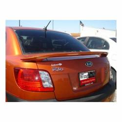 WingTech - WingTech Factory Style Two Post Rear Spoiler Lighted ABS-234 - Image 1