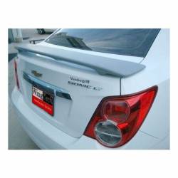 WingTech - WingTech Factory Style Two Post Rear Spoiler Lighted ABS-332 - Image 1