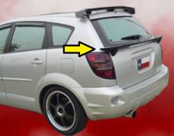 WingTech - WingTech Factory Style Mid Mount Rear Spoiler Un-Lighted WT-14079 - Image 1