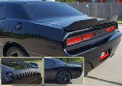 WingTech - WingTech Custom Style Flush Mount Rear Spoiler Un-Lighted WT-14254 - Image 1