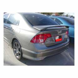 WingTech - WingTech Factory Style Two Post Rear Spoiler Lighted ABS-143 - Image 1