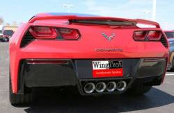WingTech - WingTech Factory Style Two Post Rear Spoiler Un-Lighted WT-14241 - Image 1