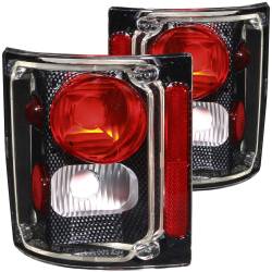 Anzo USA - Anzo USA Carbon Fiber Euro Clear Lens Taillight Set GM C/K Trucks/Suvs 211015 - Image 1