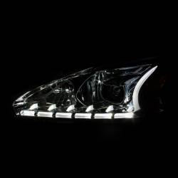 Anzo USA - Anzo USA 121501 Plank Style Projector Headlight Set Chrome for Altima - Image 3