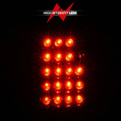 Anzo USA - Anzo USA 311007 Chrome LED Red/Clear Lens Taillight Set for Silverado Trucks - Image 6