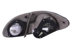 Anzo USA - Anzo USA 321270 Chrome LED Smoked Lens Taillight Set for 03-08 Toyota Corolla - Image 2