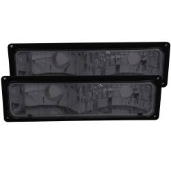 Anzo USA Euro Smoke Lens Turn Signal/Parking Lights GM C/K Trucks 511034