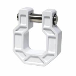 Royal Hooks Royal Show Shackle D-Ring Hook White Pair RHO-12017-WH-2