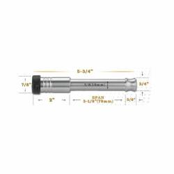 Royal Hooks - Royal Hooks Infinite Rule 3-1/8" Stainless Receiver Hitch Locking Pin 61072 - Image 3