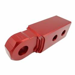 Royal Hooks Billet Aluminum Hitch Receiver Tow Shackle Red RHO-12018-RD