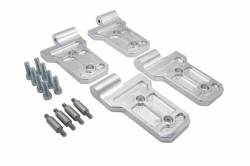 Royal Hooks Billet Aluminum Door Hinges Raw for Wrangler JL/JT RHO-12015-RW