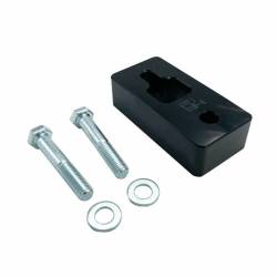 Royal Hooks Tall Billet Front Tow Hook Spacers Black Ford F150 RHO-12029-BK