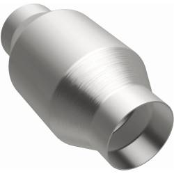 MagnaFlow Exhaust Products - MagnaFlow 53956 Standard Grade Universal Catalytic Converter 8"L x 4"W Round - Image 2