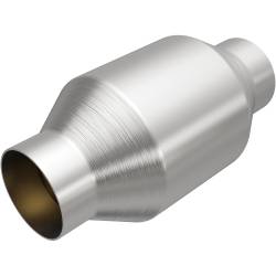 MagnaFlow 53956 Standard Grade Universal Catalytic Converter 8"L x 4"W Round
