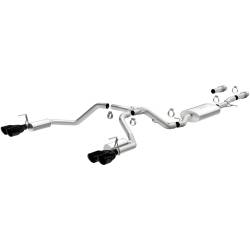 MagnaFlow Exhaust Products - MagnaFlow 19543 Street Series Black Chrome Cat-Back System - Image 1