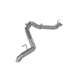 MBRP Exhaust - MBRP S6502409 T409 3" Filter Back Tour Turndown Exit Exhaust 21-23 Gladiator - Image 1