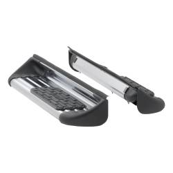LUVERNE - LUVERNE 489921 Polished Stainless Side Entry Steps Ford Super Duty Regular Cab - Image 1