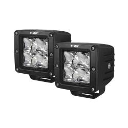 Westin - Westin 09-12200B-PR HyperQ 3.2x3.0"5W LED Chips Auxiliary Light Flood Beam - Image 2