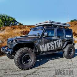 Westin - Westin 28-51315 Black R5 Nerf Step Bars for 18-25 Jeep Wrangler JL 4DR Pair - Image 2
