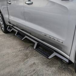Westin - Westin 56-534695 HDX Nerf Bars for 19-25 Silverado/Sierra 1500 Crew 6.5' Bed Blk - Image 2