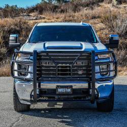 Westin - Westin 57-3995S HDX Grille Guard for 20-25 Silverado 2500/3500 w/Sensors - Image 2