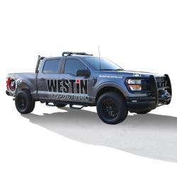 Westin - Westin 20-13945 Outlaw Drop Nerf Step Bars for 15+ Ford F150/17+ F250 - Image 2