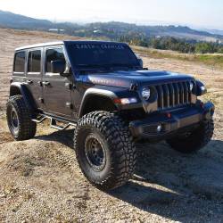 Westin - Westin 20-14065 Outlaw Drop Nerf Step Bars for 18-25 Jeep Wrangler JL 4DR - Image 2