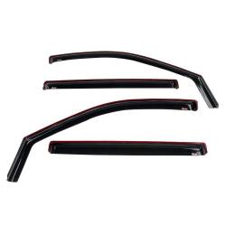 Westin - Westin 72-39429 Wind Deflector 4pc for 19-25 Silverado/Sierra Crew Cab - Image 1