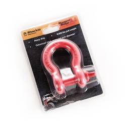 Rugged Ridge - ORV Suspension 11235.20 D-Ring Shackle 3/4" 9500Lb Red - Image 3
