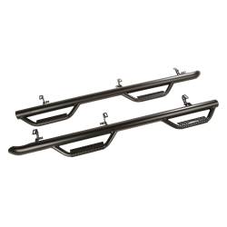 Rugged Ridge - Rugged Ridge 11596.04 Spartan Nerf Bar Kit Textured Black 18-21 Jeep Wrangler JL - Image 1