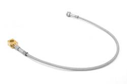 Rugged Ridge - Rugged Ridge 16735.04 Brake Hose Kit Rear Braided Stainless Steel 76-86 Jeep CJ - Image 1