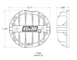 B&M - B&M 71506 Differential Cover for Chevy Silverado/GMC Sierra 1500 - Image 2