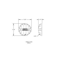 B&M - B&M 70505 Cast Aluminum Differential Cover for 99-13 Silverado/Sierra 1500 - Image 3