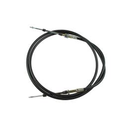 B&M - B&M 81834 Automatic Transmission Shifter Cable 8' Black - Image 1