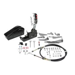 B&M - B&M 81104 Auto Gated Shifter Magnum Grip Stealth Pro Stick Two Tone Dual Button - Image 4