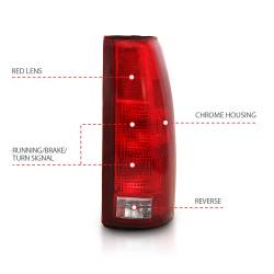 Anzo USA - Anzo USA 311300 Taillight Assembly - Image 4
