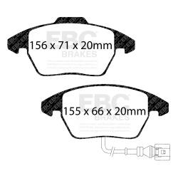EBC Brakes - EBC Brakes DP51517NDX Bluestuff NDX Full Race Brake Pads - Image 3