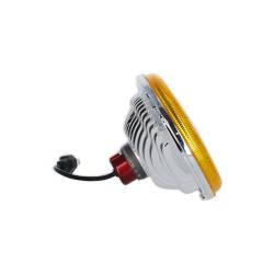 Retrobright - Holley Performance LFRB115 RetroBright LED Headlights Euro Yellow 7" Each - Image 5