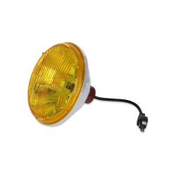 Retrobright - Holley Performance LFRB115 RetroBright LED Headlights Euro Yellow 7" Each - Image 3