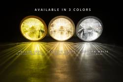 Retrobright - Holley Performance LFRB115 RetroBright LED Headlights Euro Yellow 7" Each - Image 8