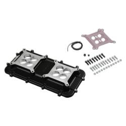 Holley - Holley 300-267BK Holley Mid-Rise Plenum Base Adapter Kit for GM LS1/LS2/LS6 - Image 1