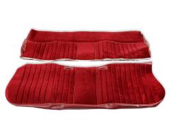 Brothers Trucks - Brothers Trucks 05-321 Chevrolet & GMC Maroon/Burgundy Deluxe Seat Upholstery - Image 2
