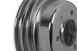 Mr Gasket - Mr Gasket 8830MRG Chrome Crankshaft Pulley Double Groove for 65-68 Ford 289/302 - Image 3