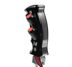 Hurst - Hurst 1539004 Black 2 Button Billet/Plus Universal Pistol Grip Side Plate - Image 3