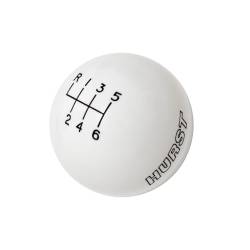Hurst - Hurst 1630225 White 6-Speed Shift Knob for 13-24 Mustang/Focus ST/RS/Fiesta ST - Image 2