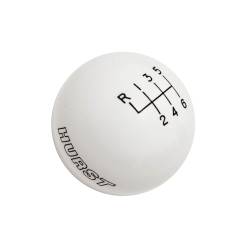 Hurst - Hurst 1630225 White 6-Speed Shift Knob for 13-24 Mustang/Focus ST/RS/Fiesta ST - Image 3